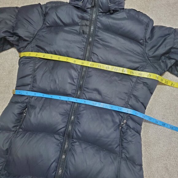 Women's Black Quilted Coat - Picture 13 of 16